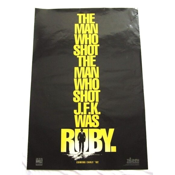Vintage 1991 Ruby 27"x40" Promo Movie Poster (M4)